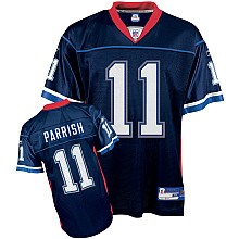 nfl buffalo bills #11 parrish dark blue jerseys