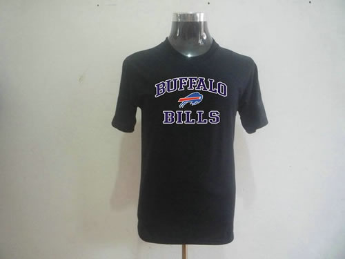 nfl buffalo bills big & tall heart & soul t-shirt black
