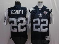 nfl dallas cowboys #22 e.smith black jerseys