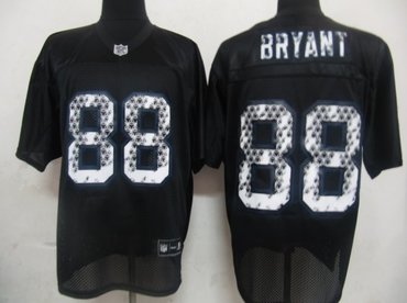 nfl dallas cowboys 88 bryant black united sideline jersey
