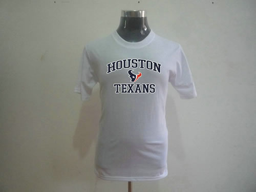 nfl houston texans big & tall heart & soul t-shirt white