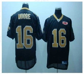 nfl jerseys 2010 super new orleans saints 16 lance moore black jerseys