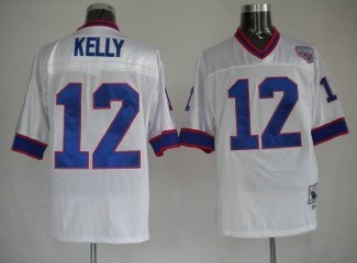 nfl jerseys buffalo bills 12 kelly throwback white