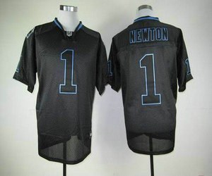 nfl jerseys carolina panthers #1 newton black[field shadow premier