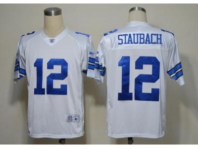 nfl jerseys dallas cowboys #12 roger staubach white(legends)