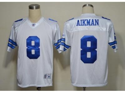 nfl jerseys dallas cowboys #8 aikman white(legends)