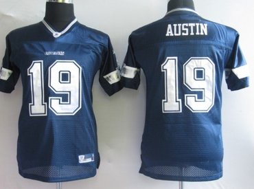 NFL Jerseys Dallas Cowboys 19# blue [kids