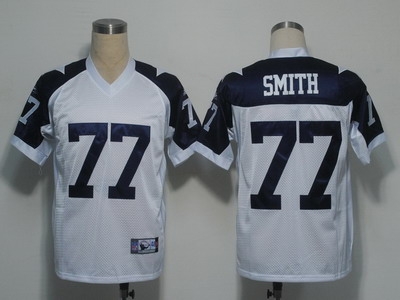 nfl jerseys dallas cowboys 77 smith white thanksgivings