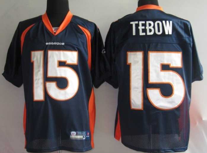 nfl jerseys denver broncos 15# tebow blue