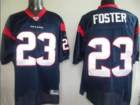 NFL jerseys houston texans 23 foster blue jerseys