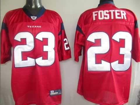 NFL jerseys houston texans 23 foster red jerseys