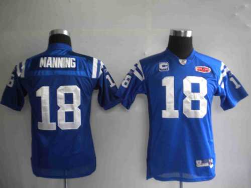 nfl jerseys indianapolis colts 18 peyton manning blue[superbowl