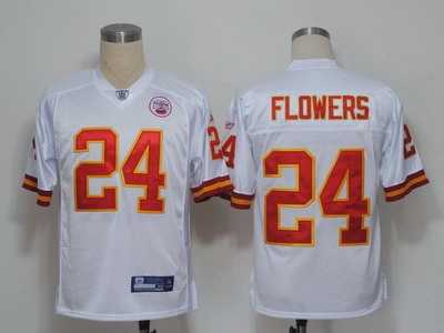 nfl jerseys kansas city chiefs 24 flowers white
