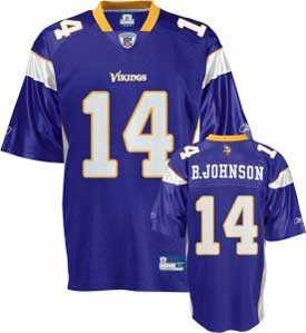 nfl jerseys minnesota vikings 14 brad johnson purple jerseys