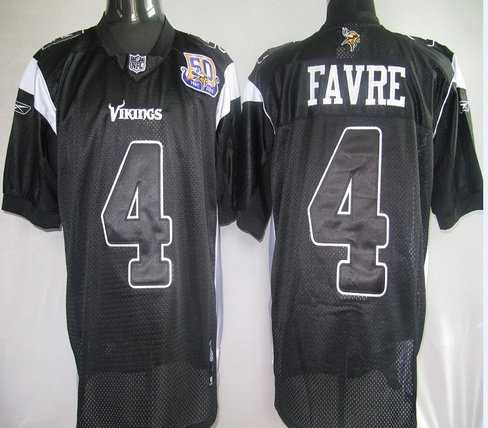 nfl jerseys minnesota vikings 4 brett favre black