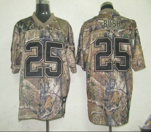 nfl jerseys new orleans saints 25 reggie bush camo