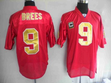 nfl jerseys new orleans saints 9 drew brees red
