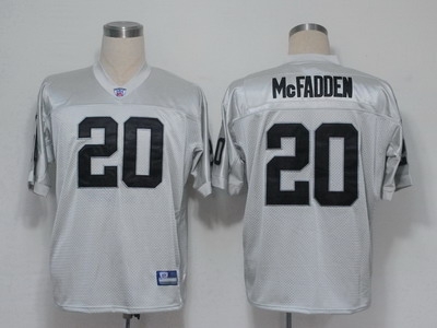 nfl jerseys oakland raiders 20 darren mcfadden silver jerseys