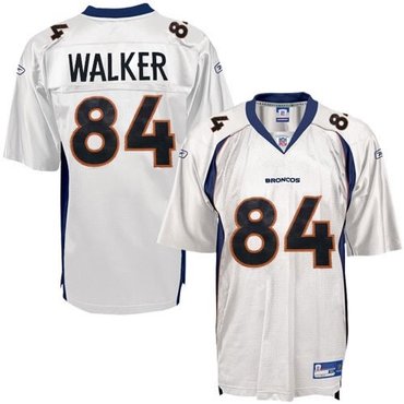 nfl throwback jerseys denver broncos #84 walker white