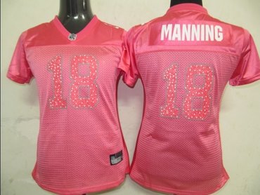 nfl women jerseys indianapolis colts 18 peyton manning pink