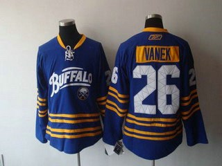 nhl jerseys buffalo sabres 26 vanek blue 3rd