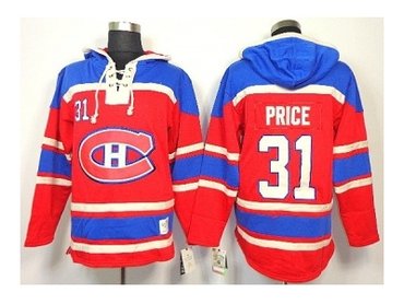 nhl jerseys montreal canadiens #31 price red(pullover hooded sweatshirt)