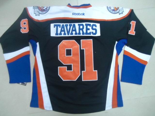 nhl jerseys new york islanders 91# tavares black