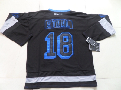 nhl jerseys new york rangers #18 staal black