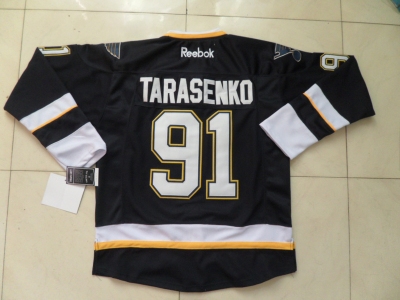 nhl jerseys st. louis blues #91 tarasenko black