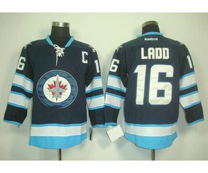 nhl jerseys winnipeg jets #16 ladd blue(c patch) 2011 new