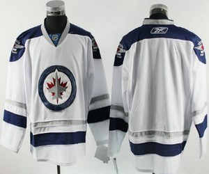nhl jerseys winnipeg jets blank white 2012 new