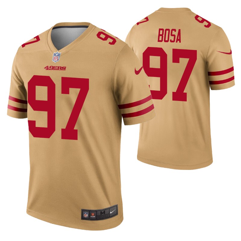 nick bosa inverted legend jersey