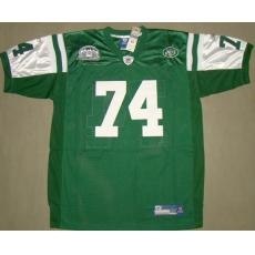 nick mangold #74 new york jets green nfl jersey