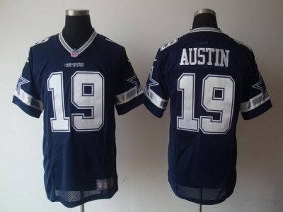 dallas cowboys 19 miles austin elite dk blue color jerseys