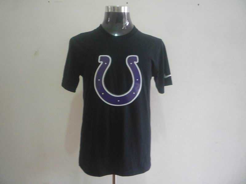 indianapolis colts sideline legend authentic logo dri-fit t-shirt -black