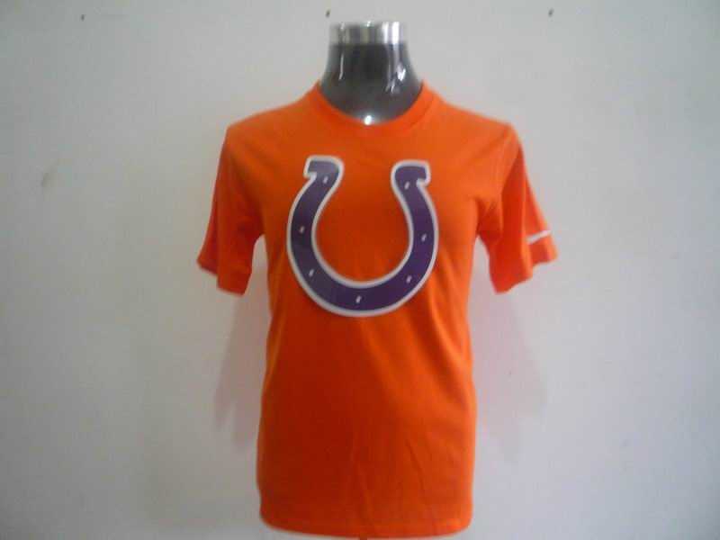 indianapolis colts sideline legend authentic logo dri-fit t-shirt -orange