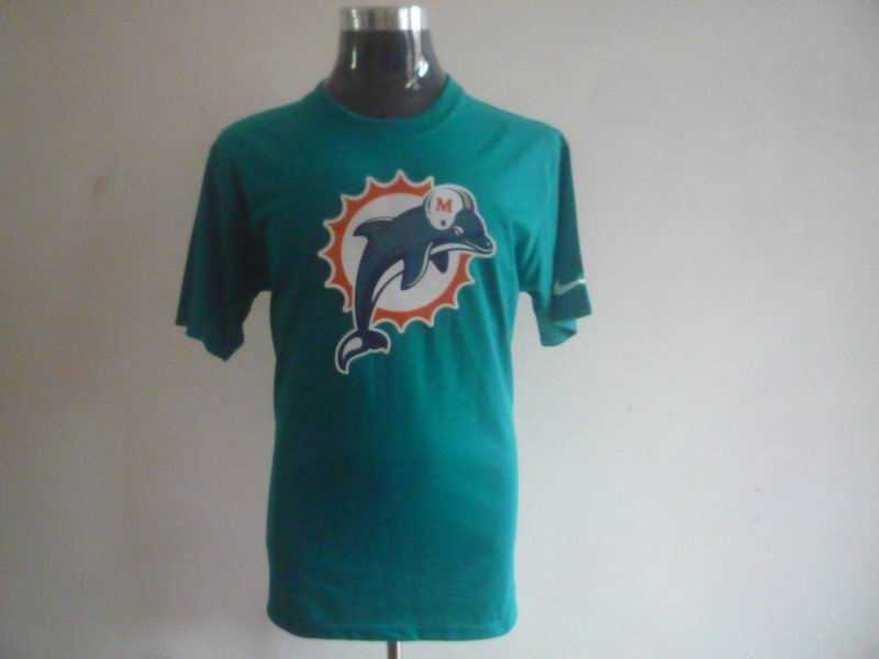 miami dolphins sideline legend authentic logo dri-fit t-shirt green
