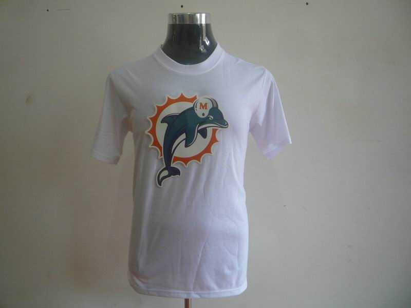 miami dolphins sideline legend authentic logo dri-fit t-shirt white