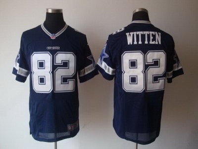 nfl dallas cowboys #82 witten blue elite jerseys