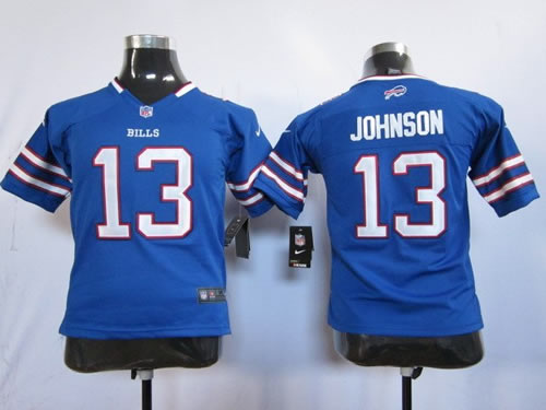 nfl youth buffalo bills 13 steve johnson blue jerseys