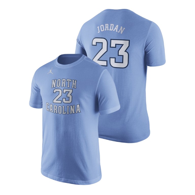 north carolina tar heels basketball replica michael jordan carolina blue future stars men's t shirt