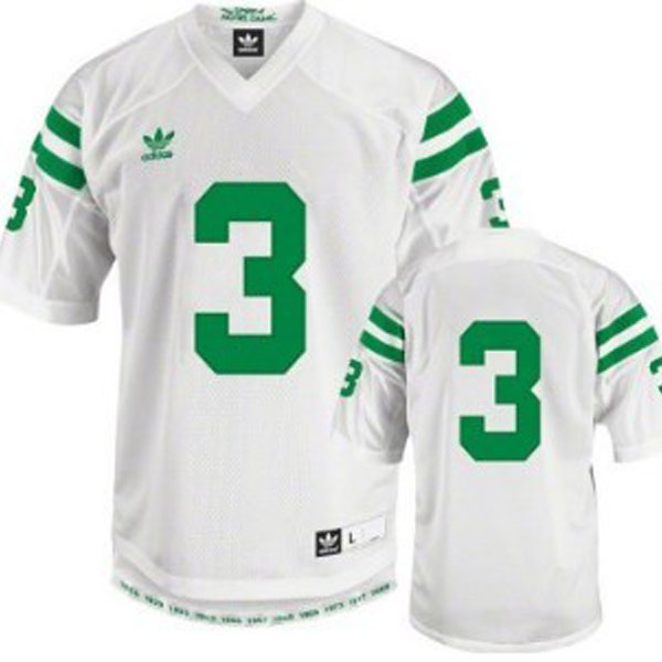 notre dame fighting irish 3 joe montana white football jersey