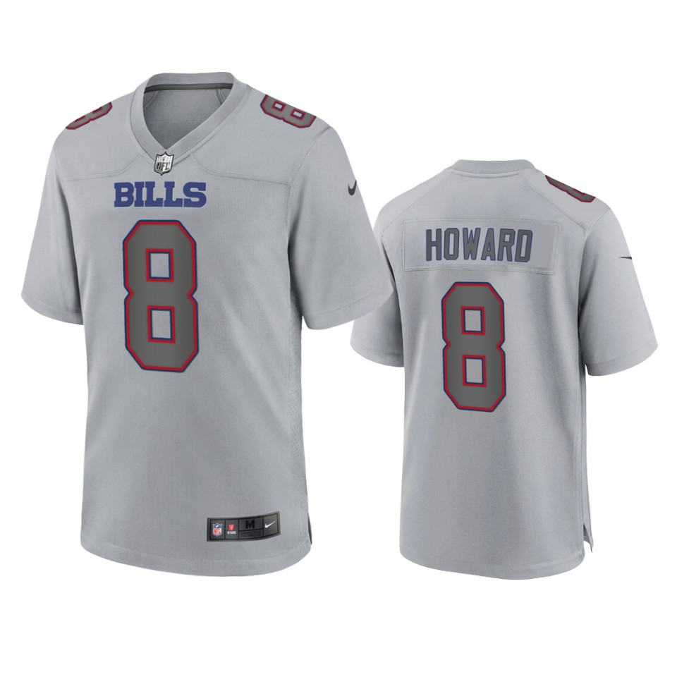 o.j. howard bills atmosphere fashion game gray jersey