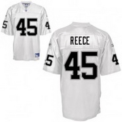 oakland raiders #45 marcel reece team white jersey