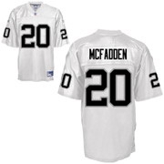oakland raiders 20# darren mcfadden white
