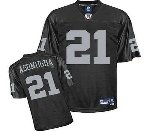 oakland raiders 21 nnamdi asomugha black youth jerseys