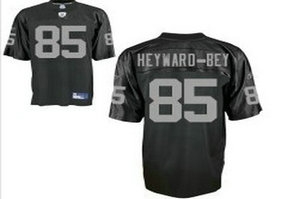 oakland raiders 85 darrius heyward-bey black jersey