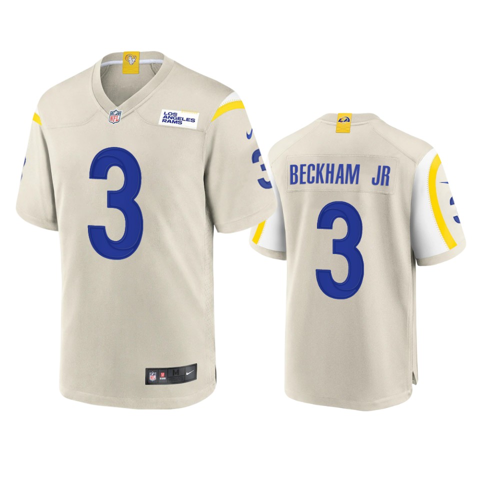 odell beckham jr 1. rams bone game jersey