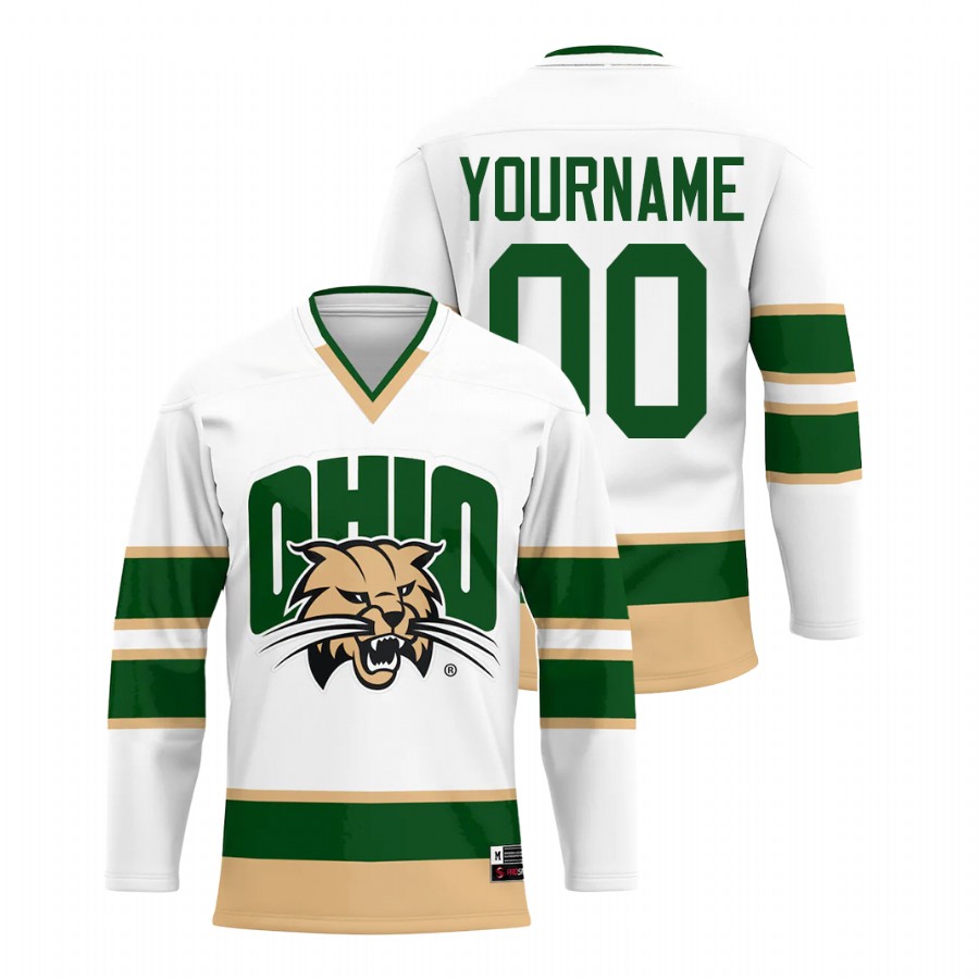 ohio-bobcats-ncaa-white-college-hockey-jersey