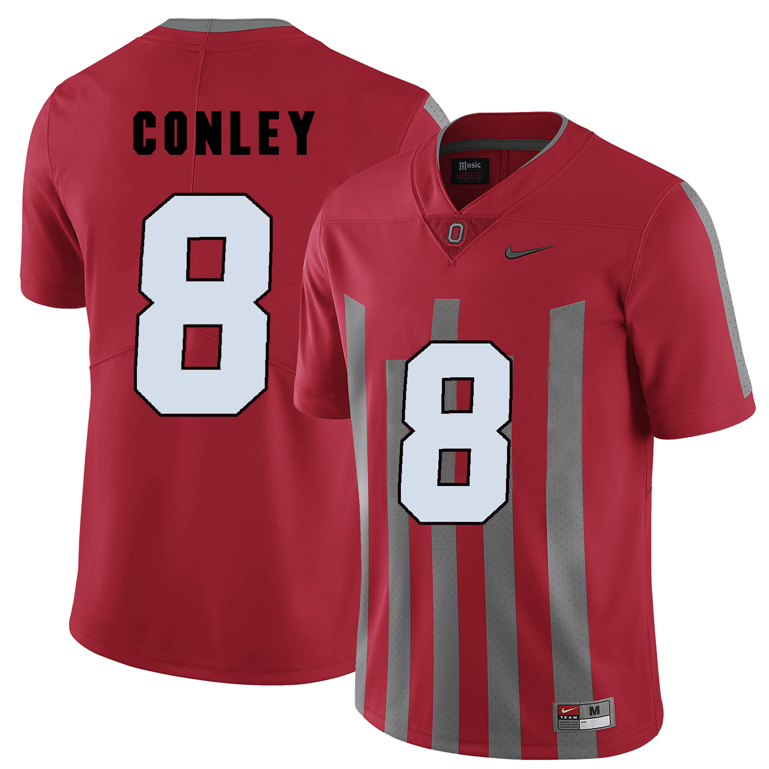 ohio state buckeyes red gareon conley college football portrait jersey